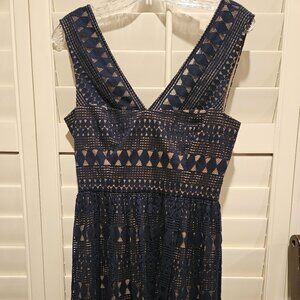 Bcbg blue dress